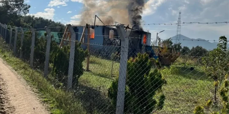 Bilecik’te bağ evinde çıkan yangın söndürüldü