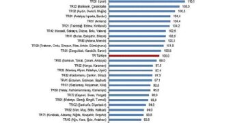 Bölgesel Satınalma Gücü Paritesi, 2024
