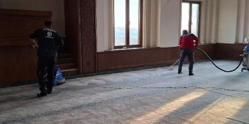 Büyükşehir’den Şekerpınar’daki camiye detaylı temizlik