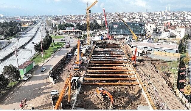 Derince’de iki TBM kuruluma hazırlanıyor