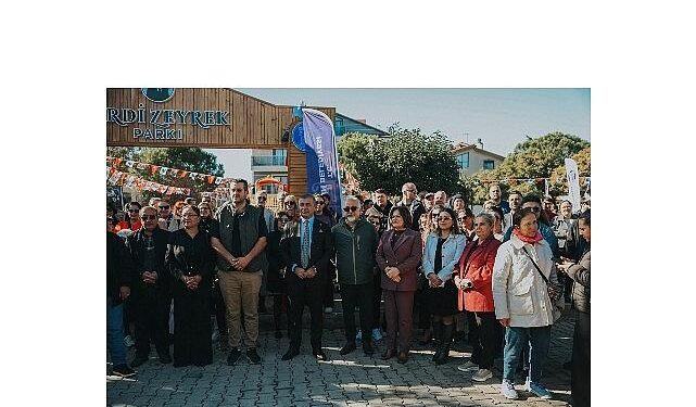Didim’de Anısı Yaşatılan Bir İsim: Ferdi Zeyrek Parkı Açıldı