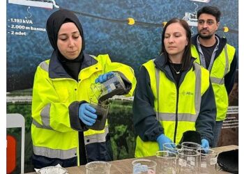 Dip çamuru projesinde geleceklerini gördüler