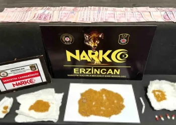 Erzincan’da uyuşturucu operasyonu