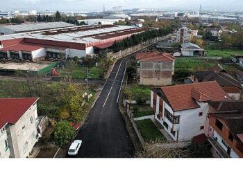 Gölcük’te 150 sokak ve caddede üstyapı seferberliği