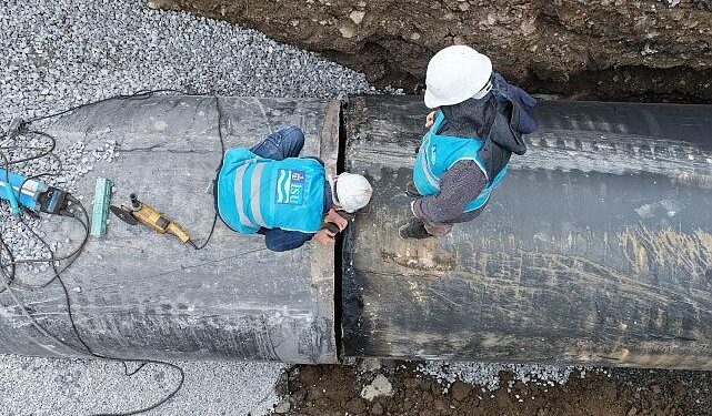 Halıdere’de Altyapı Çalışmaları Tüm Hızıyla Devam Ediyor