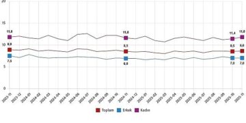İşgücü İstatistikleri, Kasım 2025