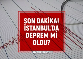 İstanbul’da deprem mi oldu? SON DAKİKA! 22 Aralık İstanbul’da az önce nerede deprem oldu?
