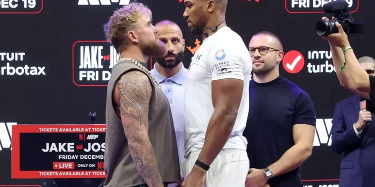 Jake Paul ve Anthony Joshua kozlarını paylaşacak