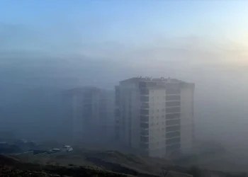 “Kilit kavşak” Kırıkkale’de sis etkili oldu