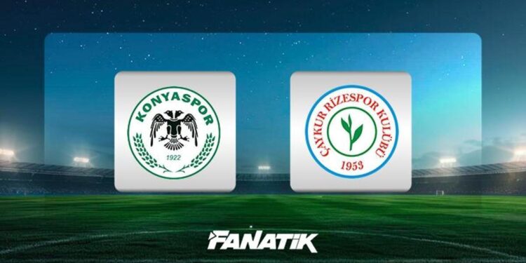 Konyaspor-Çaykur Rizespor maçı ne zaman, saat kaçta, hangi kanalda canlı yayınlanacak? (Süper Lig 15.hafta)