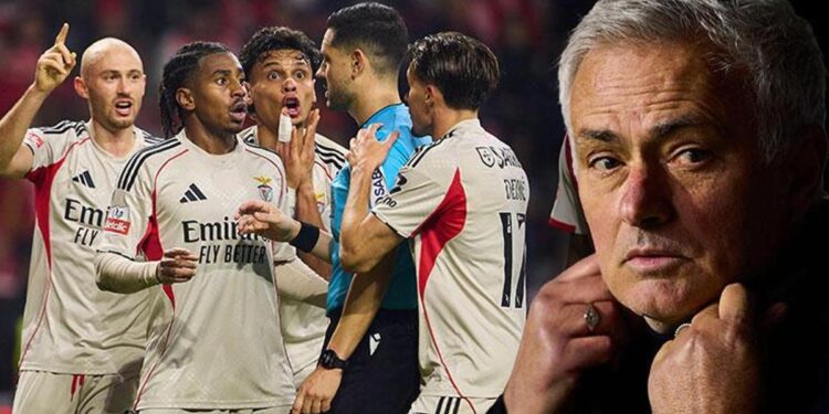 Maç 2-2 bitti, Jose Mourinho ‘3-2 kazandık’ dedi! Portekiz’de akıl almaz anlar…