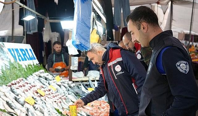 Maltepe’de balık denetimi