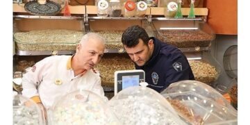 Menderes Zabıtasından Yılbaşı Denetimi