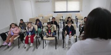 ‘Mutlu Çocuklar’ın yüzü sağlıkla gülüyor