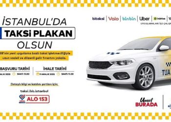 Uygulama Bazlı Taksi İçin Yeni İhale 9 Aralık’ta