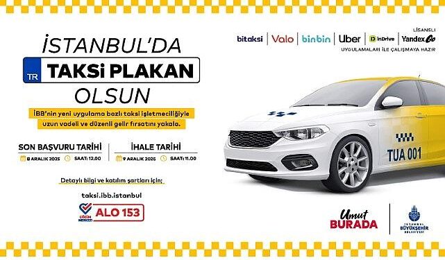 Uygulama Bazlı Taksi İçin Yeni İhale 9 Aralık’ta