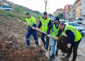 Zümrütevler’in parkları geri dönüşümle yenileniyor