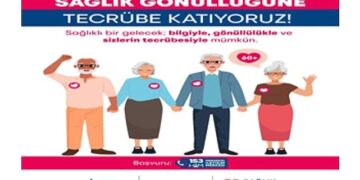60+ Deneyim sağlık için gönüllü oluyor