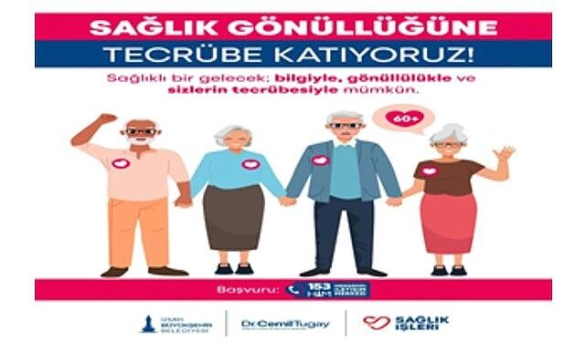 60+ Deneyim sağlık için gönüllü oluyor