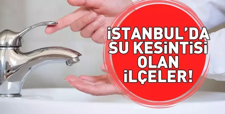 İstanbul İSKİ su kesintisi! 5-6 Ocak İstanbul’da su kesintisi ne zaman bitecek, sular ne zaman gelecek?