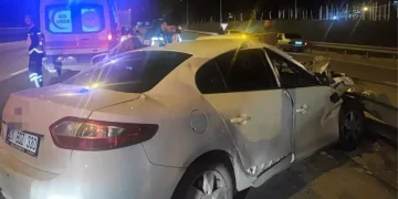 Adana’da otoyolda trafik kazası : 1 ölü