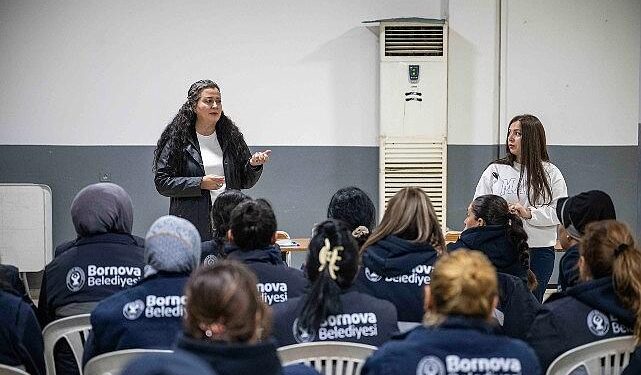 Belediye personeline rahim ağzı kanserine karşı bilgilendirme çalışması