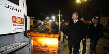 Beylikdüzü’nde Kar Mesaisi 7/24 Sürüyor