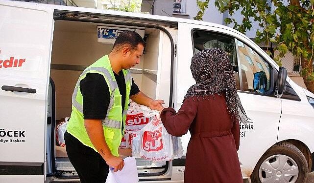 Büyükşehir’den çocuklara 773 bin 400 litre süt desteği