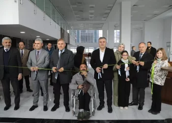 Çubuk’ta “Posta Sanatı Sergisi” açıldı