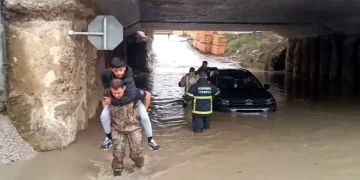 Edirne’de sağanak