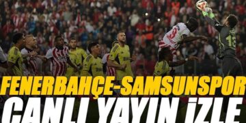 Fenerbahçe – Samsunspor maçı canlı izle | FB SAMSUN maçı şifresiz (Süper Kupa yarı final canlı yayın)