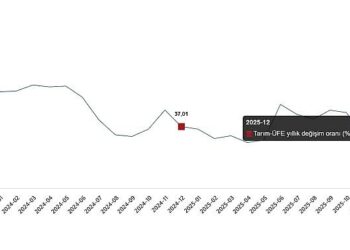 Tarım Ürünleri Üretici Fiyat Endeksi, Aralık 2025