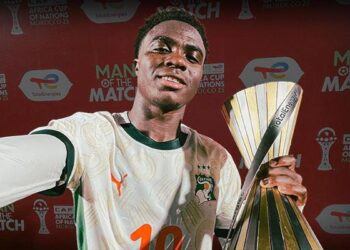 Trabzonspor’un yıldızı Christ Inao Oulai milli takıma damga vurdu! Maçın adamı seçildi