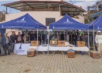 Yangın ve selden etkilenen üreticilere tam teşekküllü arıcılık paketi desteği