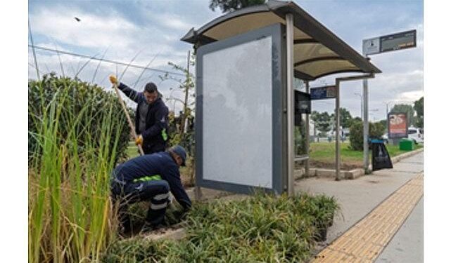 Yeşil duraklarla kente nefes