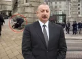 Yer: ABD! Aliyev’e yönelik protesto sırasında arbede çıktı