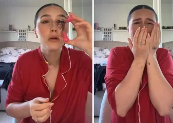 Makyaj videoları çekimi kirpik kaybına yol açtı