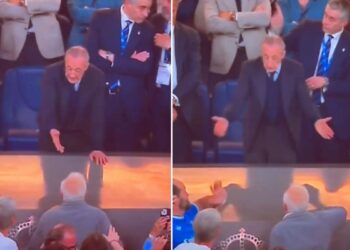 Real Madrid Başkanı Florentino Perez’e olay pankart!