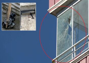 Samsun’da düşen İHA paniğe neden oldu